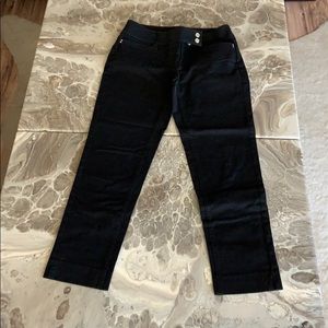 Black ankle pants
